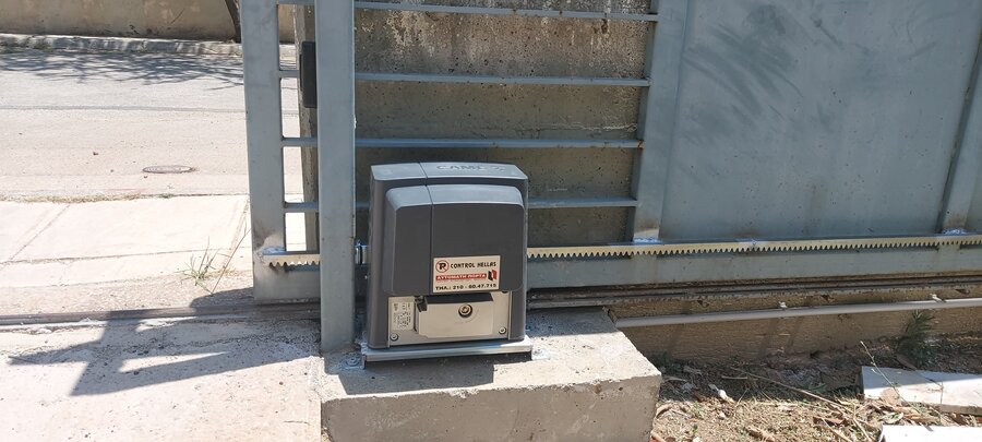 Αυτόματη συρόμενη αυλόπορτα CAME — Control Hellas